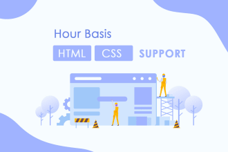 provide support for HTML and CSS edits