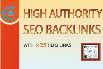 boost website ranking with high da authority SEO backlinks with tier2 links