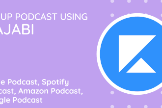 setup your podcast using kajabi