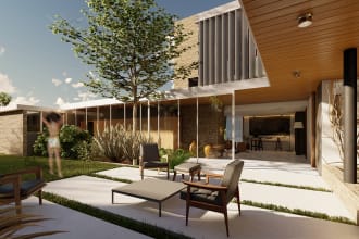 do architectural 3d modeling in sketchup