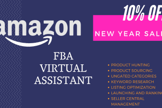 be your expert amazon fba virtual assistant