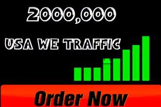 provide and growth your 200,000 organic USA web traffic