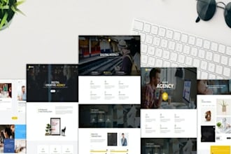 create digital marketing agency website