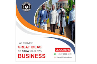 create quality and unique banners and posters for your business