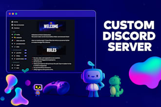 set up your custom discord server