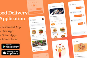develop on demand food delivery app