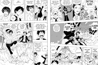 draw your manga comic in one piece style