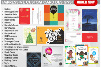 design meaningful affirmation cards