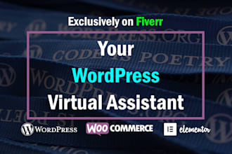 be your friendly wordpress virtual assistant