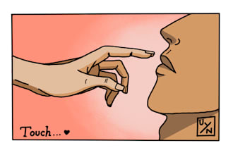 give to you a hand hand drawn design with your idea