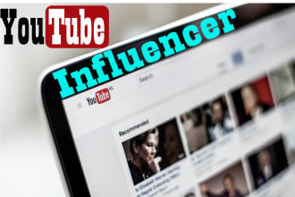 make a list of youtube influencers for your niche