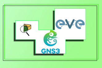 create network projects  in packet tracer, gns3 and eve ng