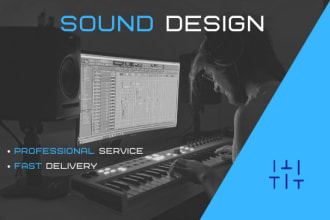 create professional sound design for your project