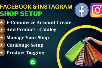 create and set up a facebook shop instagram shop