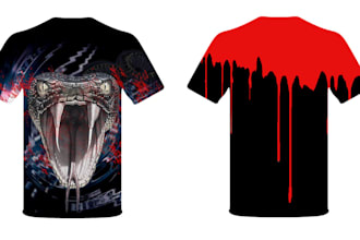 do unique t shirt design by your vision