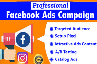 setup and manage your facebook ads campaign