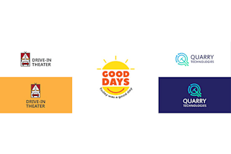 design a flat modern minimalist logo