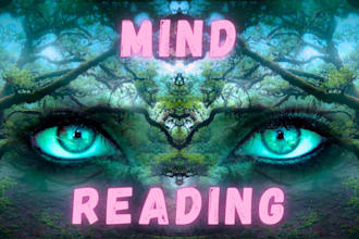 do mind reading by using telepathic powers