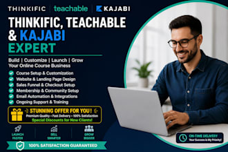be your kajabi thinkific teachable expert