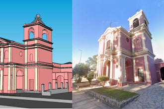 realizaré modelados del entorno donde se sitúe tu proyecto
