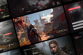 design professional UI for your video game