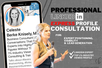 consult you how to create strategies on linkedin to attract clients