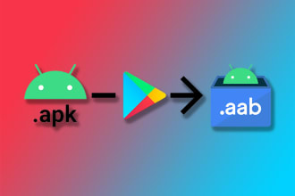 convert apk file to aab without android studio source code apk to aab