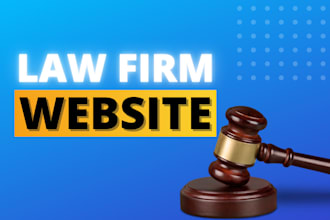 design seo friendly attorney law firm wordpress website