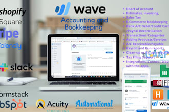 do bookkeeping and accounting on wave