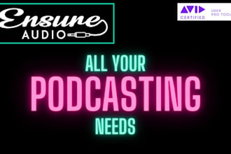 edit, mix and master your podcast