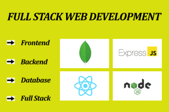 develop full stack web app using mern stack nextjs