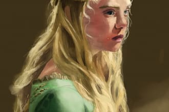 create watercolor art with realistic style