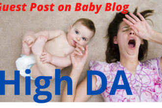 publish dofollow seo guest post mom,baby website contextual backlinks