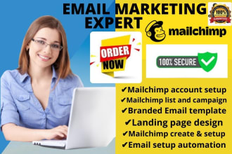 setup mailchimp automation and email campaigns