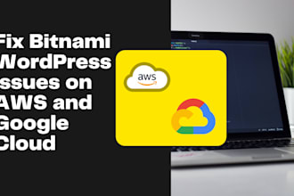 setup or fix issues on google cloud bitnami instance or AWS