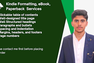 do amazon kindle formatting, ebook, and paperback, epub, mobi conversion