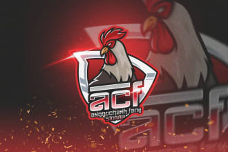 design mascot logo for your platforms streaming