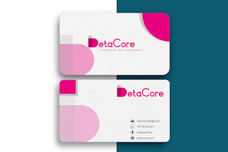 design an amazing business card and invoice