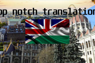 translate between english and hungarian with a cambridge c1 certificate