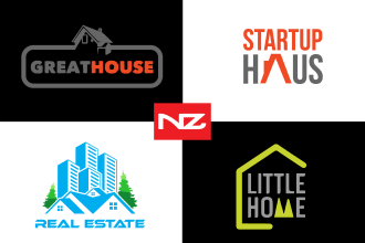 make real estate, construction, property or realtor logo