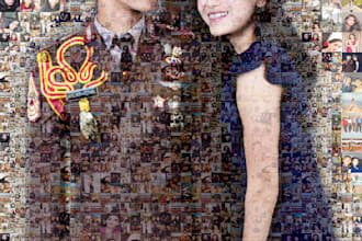 create a amazing photo mosaic or photo collage