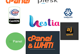 install email server and manage web hosting control panel