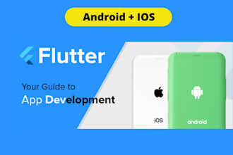 develop best android and IOS app using flutter