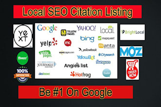 do top local seo citation from yext, brightlocal and moz list