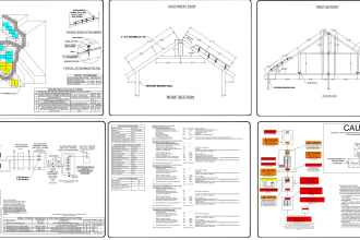 design solar pv and storage permit plans using autocad