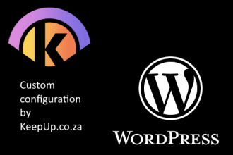 configure your wordpress website
