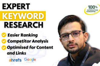 do profitable keyword research and competitors gap analysis