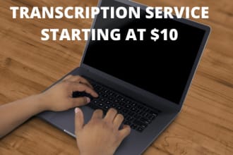 do transcription for your video and audio files