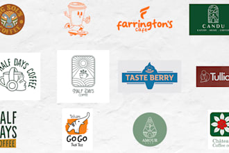 logo branding coffee shop restaurant cafe food