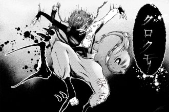 draw amazing manga pages for you